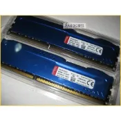 JULE 3C會社-金士頓 DDR3 1866 16GB (8Gx2) HyperX FURY 星耀藍/電競系列 記憶體