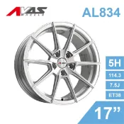 真便宜 [預購]Alliance泓越 AVAS旋壓鋁圈輪框 AL834 17吋 5孔114.3/7.5J/ET38(銀車面)