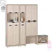 (店+)【X+Y】艾克斯居家生活館             昆提斯 5尺玄關組合鞋櫃.收納櫃.置物櫃.可拆賣.(台南市區免運費)