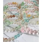 托帕石-精品彩托帕石手串串 精品彩托帕 彩托帕石 托帕石 手飾首飾 手串DIY 輕飾品 日光拍攝 天然原石原礦