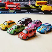 【台灣出貨】【仿真英倫休旅車/6款可選】迷你玩具車 模型玩具車 仿真回力車 MINI COOPER  兒童玩具車 小汽車