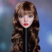 SUPER DUCK SDH033 1/6 植發美女頭彫 兵人偶模型Figure配件 現貨