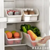 百露廚房冰箱冷凍藏放雞蛋的收納盒櫥柜儲物盒餃子盒整理盒收納筐 【林之舍】