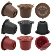 快樂一購 （咖啡用品與配件）nespresso填充膠囊咖啡過濾器循環使用咖啡殼電商