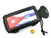 ◤球球玉米斗◢ 正品 美國C igar Caddy  5ct Cuba雪茄盒 *古巴國旗設計* (5支裝)