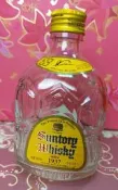 還不錯滴♡♥~D36~三得利Suntory威士忌角瓶(半角)“空酒瓶“360ml~♥♡~324g~