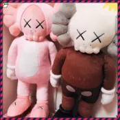 特惠💗芝麻街臥室玩偶 林誌穎BFF公仔 KAWS X潮牌玩偶 毛絨玩具 曼谷藝術展 客廳裝飾布娃娃 林俊傑is同款玩偶