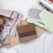 頌霏精品代購 台灣現貨 Burberry 經典 格紋 8卡男短夾