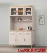 蘆洲巨林家具館..SC4尺餐櫃(全組)(SC32)(木心板)-GD*820-3..台北地區免運費!!