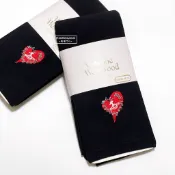 MOMOWOOモモウゥ｜Vivienne Westwood 刺繡愛心土星 10分丈內搭褲
