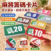 【台灣發貨】麻將籌碼卡片 防水磨砂籌碼卡 銀行卡籌碼 籌碼代幣 PVC籌碼卡 積分籌碼 麻將籌碼牌 MRS8