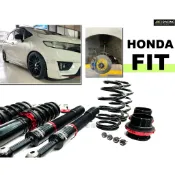 小亞車燈改裝＊全新 HONDA FIT 2014-2020 3代 BC 避震器 V1 TYPE 30段阻尼高低軟硬可調