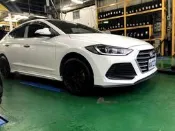 VARRO VD06 17吋旋壓鋁圈 5孔108 5孔112 5孔114 5孔120 現代 ELANTRA 實裝圖