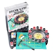 (店+)Casino 俄羅斯輪盤 附籌碼 俄羅斯轉盤 16酒杯組 幸運轉盤 輪盤酒具 POKER 德州撲克 酒吧