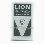 里盛 獅王牌LION 雙面刀片-5片入