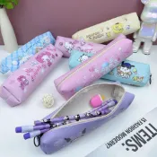🌸桃園出貨🌸三麗鷗筆袋幼兒園國小生文具袋庫洛米美樂蒂可愛筆盒大容量收納袋