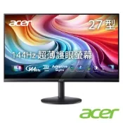 Acer 宏碁 SA273 P1b 27吋144Hz IPS超薄護眼電腦螢幕