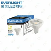 A Light專業照明 EVERLIGHT億光 LED MR16 7W COB免安杯燈 全電壓 GU5.3 免驅動器 (A Light)
