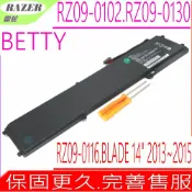 電池動力 Razer BETTY 電池 (原裝)-雷蛇 Blade 14吋 2013年 2014年 2015年 RZ09-0102 RZ09-01020101 RZ09-01020102