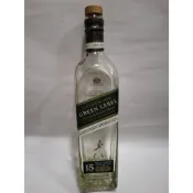 約翰走路 JOHNNIE WALKER 綠牌 /空酒瓶/玻璃瓶/酒瓶/裝飾/花瓶/收藏 擺飾