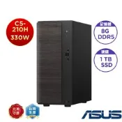 ASUS 華碩 H-V501MV-05210H0480B 桌上型電腦 (Intel Core 5 210H/8GB/1TB SSD/330W/NON-OS)