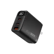 Wephone 65W 氮化鎵 三孔快速充電器