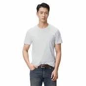 【RALPH LAUREN】RL POLO 經典刺繡大馬素面短袖T恤-白色(平輸品/短T)
