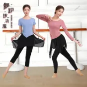 批發價【舒適透氣】舞蹈服上衣女中國古典現代舞服裝長短袖跳舞衣練功服訓練芭蕾形體