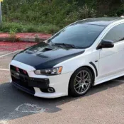 驚爆價手慢無⚡汽車側掛車牌架 新式七碼專用前保桿車牌側移座 側移大牌架 適用三菱EVO/Lancer/Fortis