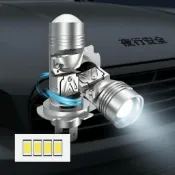 H7 車用 LED 投射燈泡含CANBUS轉接組