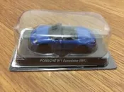 保時捷 PORSCHE 911 Speedster (997) 1:64 半組裝 模型 玩具車 7-11 統一超商 藍