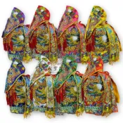 (店+)永羣沉香 龍袍 神明衣服 繡線浮 粒蔥龍袍 多種顏色 8吋8 1尺3 1尺6 神尊穿
