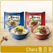 《 Chara 微百貨 》 韓國 農心 傳統 泡菜 風味 冷麵 清湯 原味 韓式 辣拌 涼麵 1入裝 團購 批發