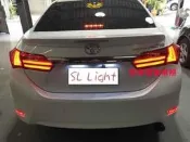 SL光電精品~豐田 TOYOTA 11代 ALTIS LED 導光 尾燈 總成 頭燈 改裝