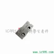 (ic995)KW12 5A 125V 左彎腳 無柄 20×6.4×10mm 3腳 微動開關 1入裝 #0211