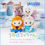 日本正版 迪士尼 現貨 冰雪奇緣 Frozen 雪寶 艾莎 安娜 絨毛沙包娃 手掌娃 娃娃 布偶 玩偶 迪士尼專賣店帶回