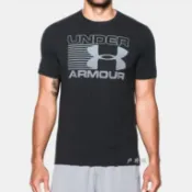 【戶外風】【UNDER ARMOUR】男 HG PTI Stacked Wordmark短袖T恤