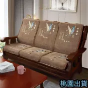 小胖達生活百貨 🔥🔥實木沙發墊 加厚坐墊 沙發坐墊 靠背坐墊 坐墊飄窗墊實木沙髮墊帶靠背連體老式紅木沙髮坐墊海綿四季通用套裝