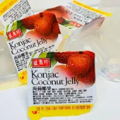 盛香珍 荔枝蒟蒻椰果果凍 1000克｜量販6000克 蒟蒻椰果 荔枝 好吃果凍