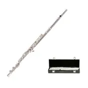 【Sebrew 希伯萊】入門長笛 S-212 曲列16閉孔E鍵 C調(贈手提硬盒 DVD教學 專用手套 全配)