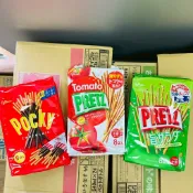 【小財好物】快速出貨 日本 Glico 固力果 格利高 Pocky Pretz 巧克力棒 草莓棒 沙拉棒 番茄 沙拉