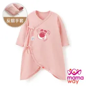 【Mamaway媽媽餵】新生兒迪士尼蓄熱保溫蝴蝶衣-熊抱哥 (寶寶包屁衣、嬰兒連身衣)
