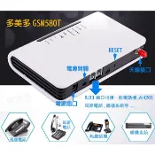 多美多GSM580T節費器,volte手機sim卡轉接器,手機轉為有線電話,手機轉家用電話,sim卡轉接器