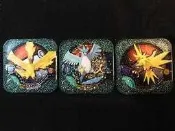 神奇寶貝Pokemon Tretta/寶可夢/第十彈 三神鳥/火焰鳥,急凍鳥.閃電鳥