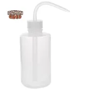 500ml 90 度角尖油液架擠壓瓶透明白色