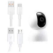 【HOMii】Mirco/type-c to usb 攝影機專用電源線 7米(USB充電線 延長線 安卓線 監控器 線)