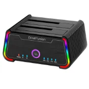 (店+)【伽利略】USB3.2 5G 2.5吋 3.5吋 電競炫彩硬碟對拷機
