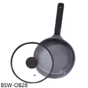 【HOTAI購】西華【BSW-OB28】28公分瑞士黑岩不沾深煎鍋鍋具
