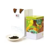 【無藏茗茶】阿里山炭焙烏龍-火候100g鐵罐裝(炭焙烏龍/阿里山高山茶葉/附提袋)