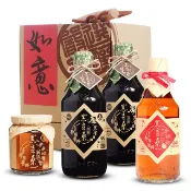 黑豆桑 吉祥香醇禮組(厚黑金2+蘋果淳1+豆瓣醬1)